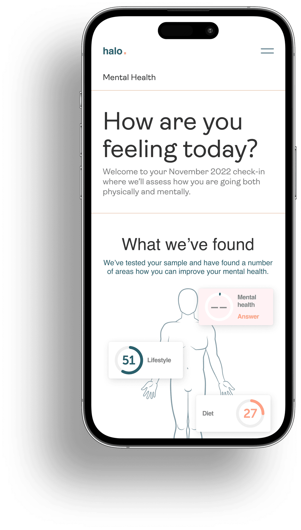 Patient-facing report: complex data translated into accessible visual indicators