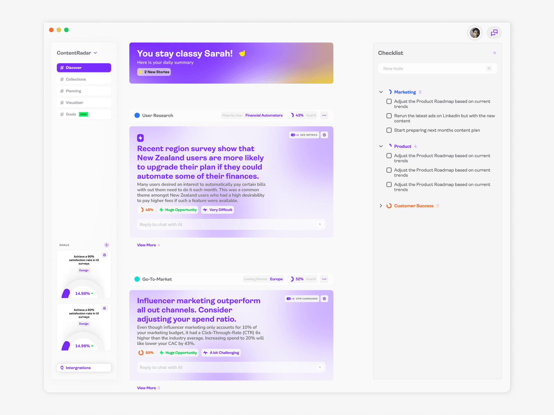 Phase 3 MVP definition showing core feature prioritisation and scope